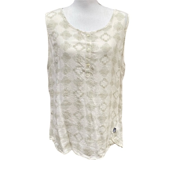 The North Face Sleeveless Aztec Blouse Size XL - Picture 1 of 11